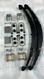 Bộ Nhíp tàu 8 lá dài 90cmbản 6cmmỗi lá 8mmtải trọng 1800kg và bộ phụ kiện lắp nhíp đầy đủ