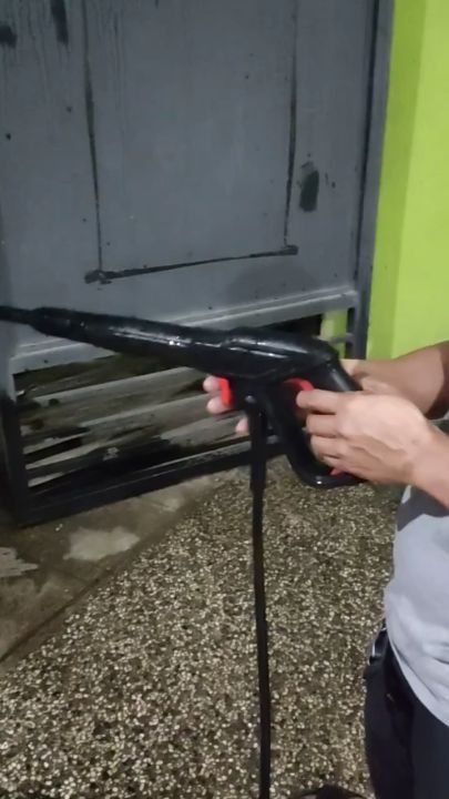 Black and double short nozzle spray pressure washer directly into hose car washer gun pw1400s PW1470TD BW13 BW15 BW17 Power washer spray