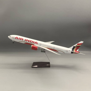 47cm 1/157 Scale India Airways B777 Diecast Airplane Model Kit with Stand For Aviation Enthusiast Gift or Collectible Display