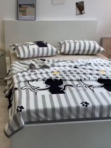 Selimut Bulu Halus Ukuran150x200 Motif Abstrak Dewasa Keren Terlaris Impor Murah Berkualitas