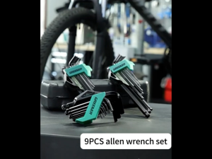 9PCS Heavy Duty Allen Wrench High Torque Torx Wrench CRV Alloy Steel Anti-Rust Hex Key Hexagon Spanner Car Repair Tools