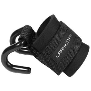 LARA STAR | Anti-Slip Fitness Wrist Wraps Pull-Up Assist Hooks