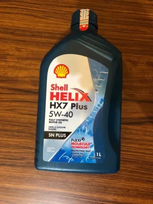 SHELL HX7 PLUS 1liter 5W-40 API SN PLUS