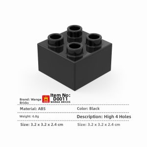 WANKE | Educational Building Blocks Part 4x2 Hole Square