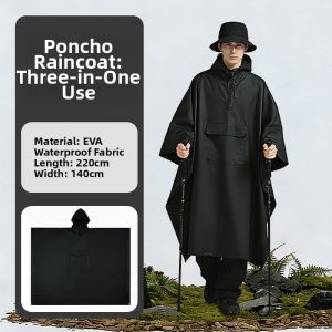 deli | Fashionable Waist Tied Raincoat for Adult Women