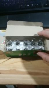 Hộp 10 Bóng Đèn Hậu Đèn Lùi Ô Tô Chân Cài 1 Tóc 24V 21W