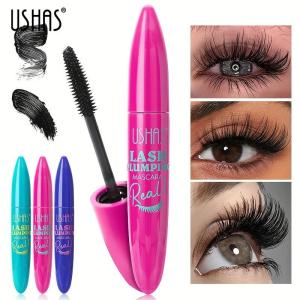 Mascara Chống Thấm Nước 4D Lâu Trôi Sợi Nối Mi Nâng Cơ Dày Đặc 360 Bàn Chải Xoắn Ốc Tự Nhiên Trang Điểm Mắt Dựa Trên Thực Vật