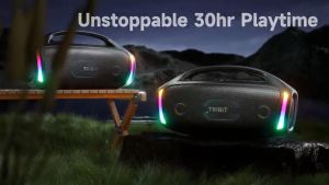 🇹🇭ประกันศูนย์ไทย 1 ปี Tribit Stormbox Blast 2 200วัตต์ IP67 ลำโพงบลูทูธ Bluetooth speaker ไฟ LED Karaoke IP67 รองรับ APP