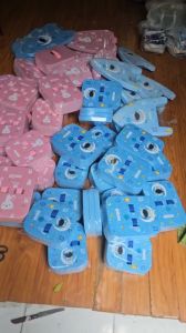 Phao lưng ván tập bơi MINKBABY phao tim tập bơi cho bé