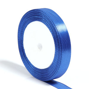 25 Thước/Cuộn Ruy Băng Satin Cho Đồ Thủ Công Tự Làm Bằng Vải- Lý Tưởng Cho Giáng Sinh Halloween Tiệc Cưới Hộp Quà Tặng Hoa Trang Trí Bánh