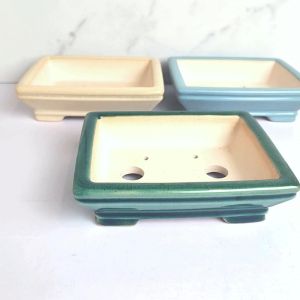 The Leaferie Bonsai Pot (Series 47) . Plant pot . Zisha Flowerpot Purple Sand Planter. Flower pots