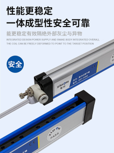 Pulse Type Ion Bar Static Eliminator สําหรับหน้ากากเครื่องติดฉลากฟิล์มผลิตภัณฑ์ Static Removal Stick Zst-508a Zidon Zhidong