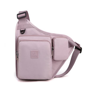 GStar Hot Selling Woman Waterproof Nylon Sling Bag New Style Fashion Leisure Ladies Crossbody Shoulder Bag Korean Style Zip Phone Pouch Waist Bag