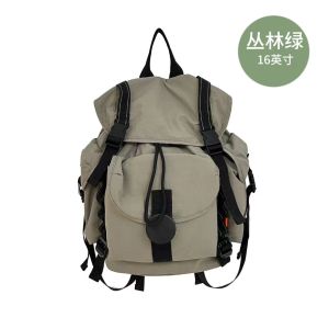 New 2024 Large Capacity Waterproof Outdoor Travel Hiking Computer Backpack Lightweight Dual Shoulder Bag for Women Nylon Material