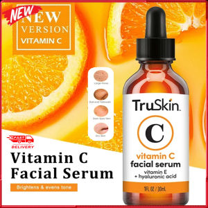 30ml Vitamin C Face Serum Vitamin E Hyaluronic Acid Anti-Aging Whitening Spot Lightening Zouwen Suitable For Men Women Face Care
