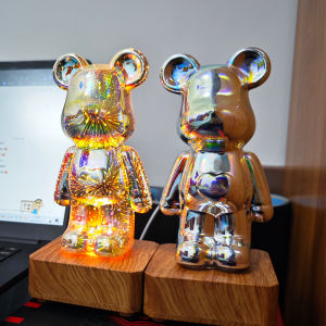 Parkson | Đèn Ngủ Hình Gấu Pháo Hoa LED 3D Đổi Màu USB Đèn Xung Quanh Cho Phòng Ngủ Tại Nhà - Quà Tặng Sinh Nhật Cho Trẻ Em