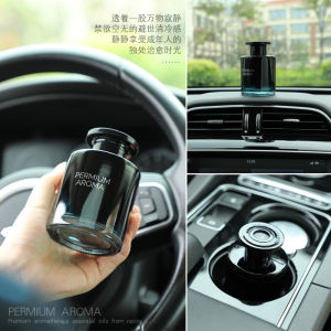 High-End Car Aromatherapy Car Perfume Car Air ing Agent White Tea Gardenia Fragrance Car Decoration Decoration