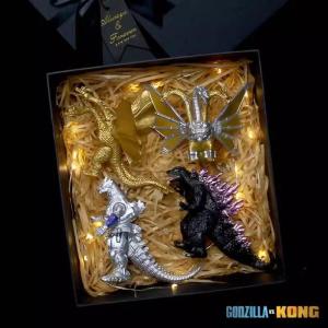 Đồ Chơi Rồng Máy Có Thể Di Chuyển 2024 Red Lotus King Kong Vs Godzilla Empire Rise Blind Box Model Đồ Chơi Mô Hình Cho Trẻ Em