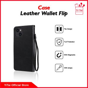 YITAI YC34 Case Leather Wallet Flip Samsung A02 M02 A04 A04E A12 M12