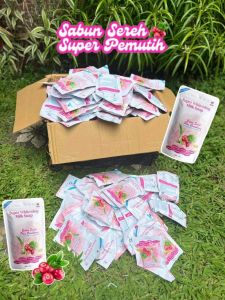 [ORIGINAL] Sabun Super Pemutih Sereh Super WHITENING MILK SOAP