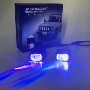 Mini Max Led Projector Day Light Fog Lamp High Low Beam White Yellow Colour Perodua Toyota Honda Mitsubishi Ford Suzuki