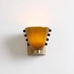 Colorful Berry Glass Wall Light Vintage Wine Glass Wall Light Corridor Wall Lamp Home Corridor LED Bedroom Bedside Lights