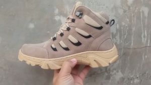 Sepatu Boots Safety Pria Ujung Besi Original Raigar Eagle Kerja Proyek Kuat Anti Licin 39-44