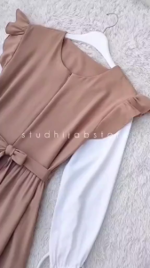 GAMIS ANAK TANGGUNG TERBARU 2025 ANNA DRESS | UMUR 9-11-12-14 TAHUN 8 SERIAN WARNA