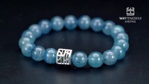 Blue Strawberry Quartz ~ The Striver Bracelet 无往不胜手链【Way Fengshui Lifestyle】 Strivers Bracelet Bracelet Strass - Lazada