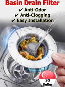 [SG] Basin Drain Filter Anti-Odor Anti-Clogging