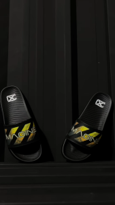 sandal selop keren/sandal slip on premium/sandal motif garis/sandal pria croosx/sandal selop/anti slip