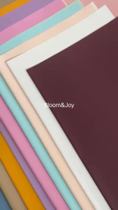 Flower Wrapping Paper Dua Warna Bi Color Kertas Buket Bunga Florist Cellophane