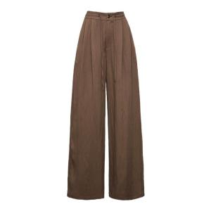 ESE·Y | Thin Ice Silk Lyocell High Waist Drapey Loose Straight Leg Pants