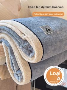 ANGPU | Chăn Mỏng Mùa Đông Bông Tuyết Đơn Giản