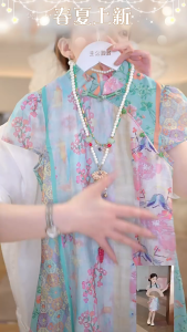 Đầm váy công chúa cổ trang hanfu cho bé gái diện lễ tết trung thu múa đẹp size 100-170 hàng Quảng Châu