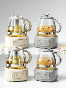GDANNY | All-glass Electric Kettle with Stewing Function 2L