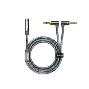 RIKSOIN | Audio Adapter Dual Headset and Microphone 2-in-1 Splitter