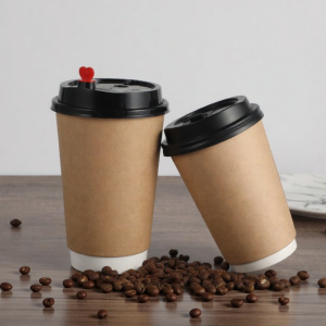 Custom Disposable Double-layered Thick Thermal Coffee Cups