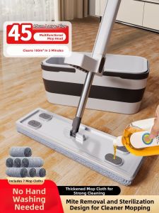 EVERTE | Hands-Free Easy-Cleaning Wet and Dry Mop
