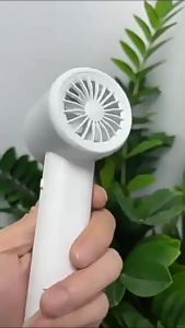 150 Gears Handheld Fan Strong Wind Mini Portable High Speed LED Digital USB Fan