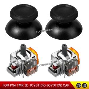 Replacement Analog Joystick Caps For PS4 Controller Repair Small Hole Black Mushroom Thumbstick Rocker Parts 3DS STMR