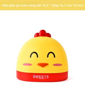Hộp Đựng Khăn Giấy Sáng Tạo Dùng Trong Nhà Bếp Phòng Ngủ Ký Túc Xá Đơn Giản Dễ Thương Hoạt Hình Rút Khăn Giấy Hộp Đựng Khăn Giấy