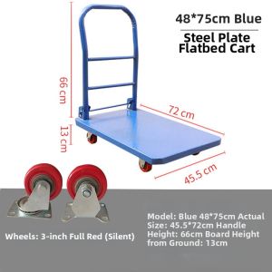 Silent Lightweight Folding Cargo Hand Truck