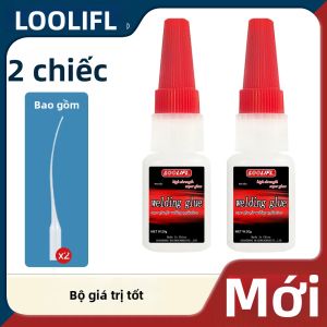 LOOLIFL | Keo Siêu Dính Đa Năng Độ Bền Cao Nhanh Khô Chống Thấm Nước Dùng Cho Kim Loại Nhựa Gỗ Gốm Sứ Kính Hàn Bề Mặt Có Dầu