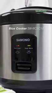 SAMONO Rice Cooker Penanak Nasi Magic Com Teflon Anti Lengket Non Stick Garansi Resmi 1 Tahun SW-RCEC18