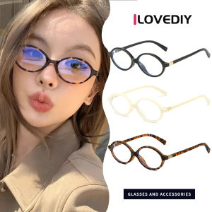 หลังเปลี่ยนแปลงของ ILOVEDIY กรอบขนาดเล็กแว่นตากลางแจ้งแฟชั่นแว่นตาแบบแบนวงรีสำหรับผู้ชายและผู้หญิง