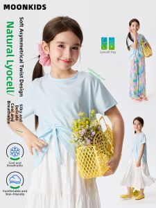 Moonkids | Short Sleeve Tencel Childrens T-shirt