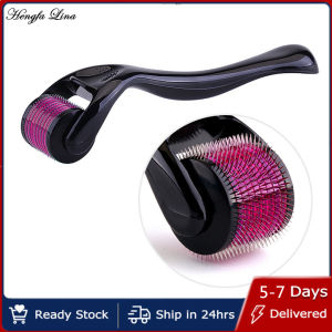 Hengfa Lina Micro Needle 540 Roller Derma Roller Dermaroller Titanium Hair Regrowth Beard Growth Anti Hair Loss Treatment Thinning Receding