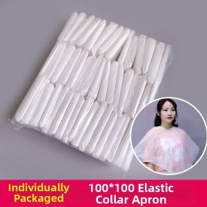 Disposable Hair Dye Cape for Salons Waterproof Thick No-Rinse