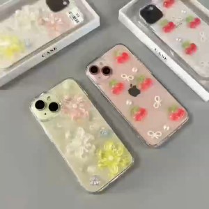 พร้อมส่งจากไทย เคสใส ลายนูน3D  งานกล่อง สำหรับ ไอโฟน รุ่น  i11 promax 12 promax 13 promax 14 promax 14plus 15 promax 16 promax 16plD2us